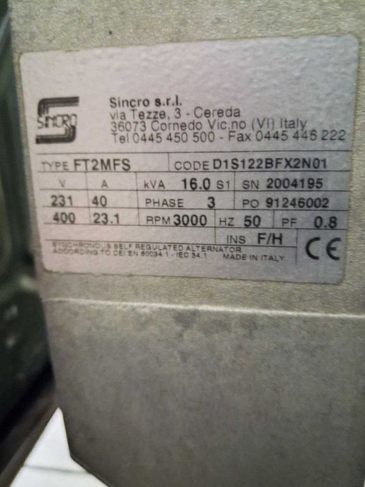 генератор 3 фази б/у