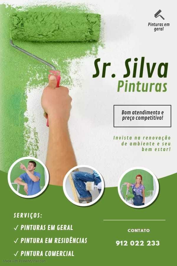 Pintura de imóveis residenciais e comerciais.
