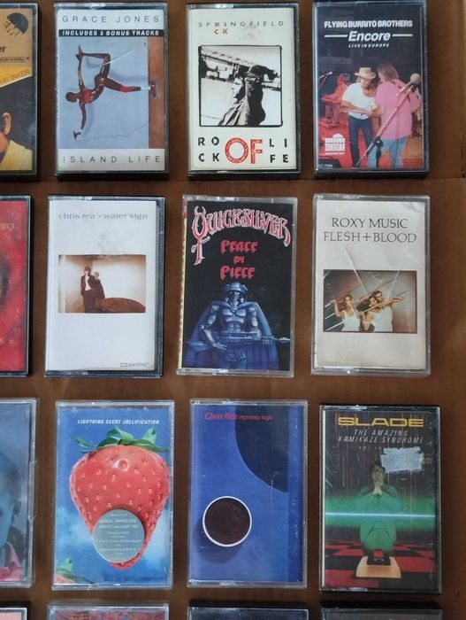 Várias Cassetes Antigas Internacionais #C02L03