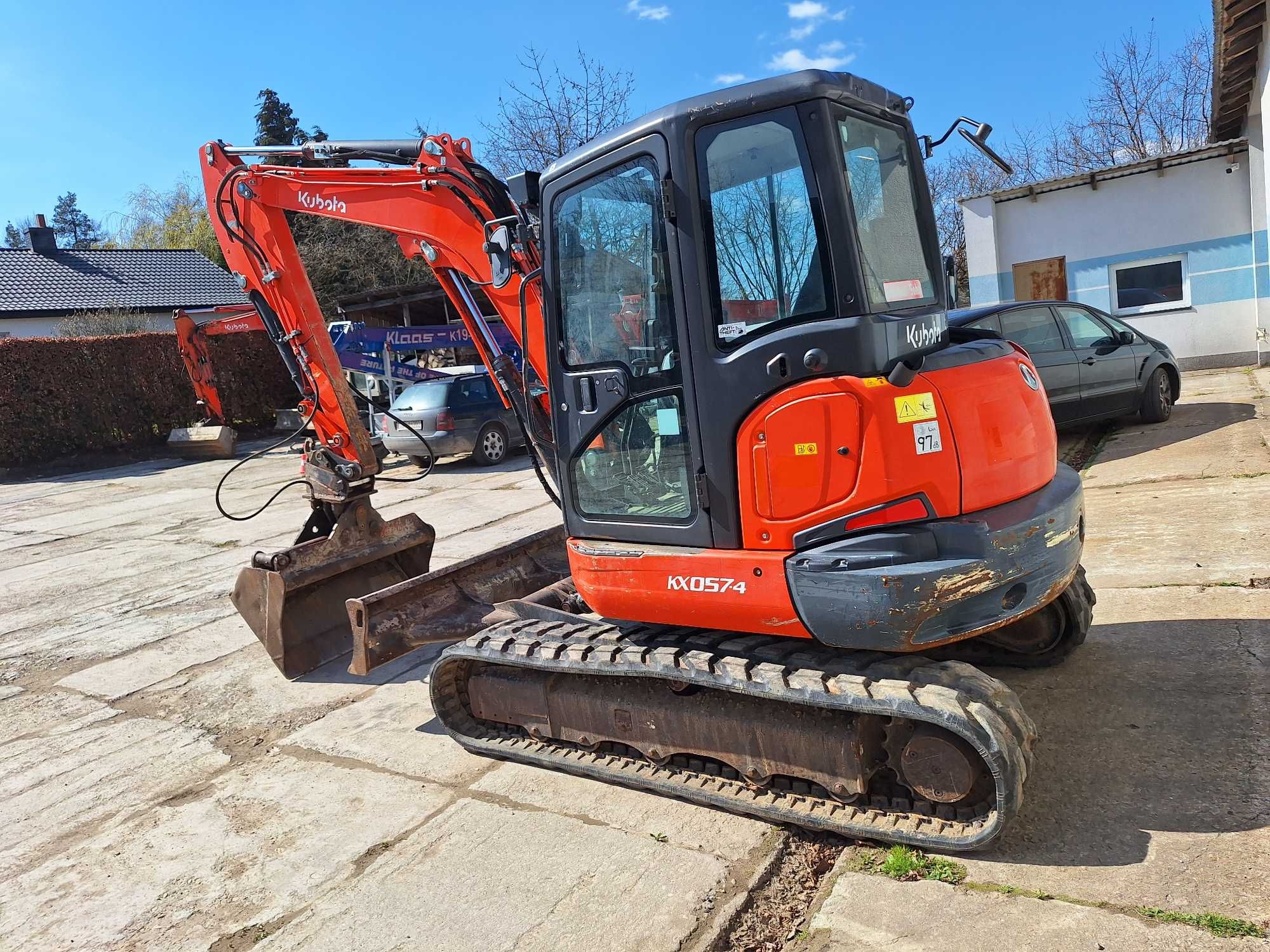 Kubota KX057-4, r 2014, niemcy