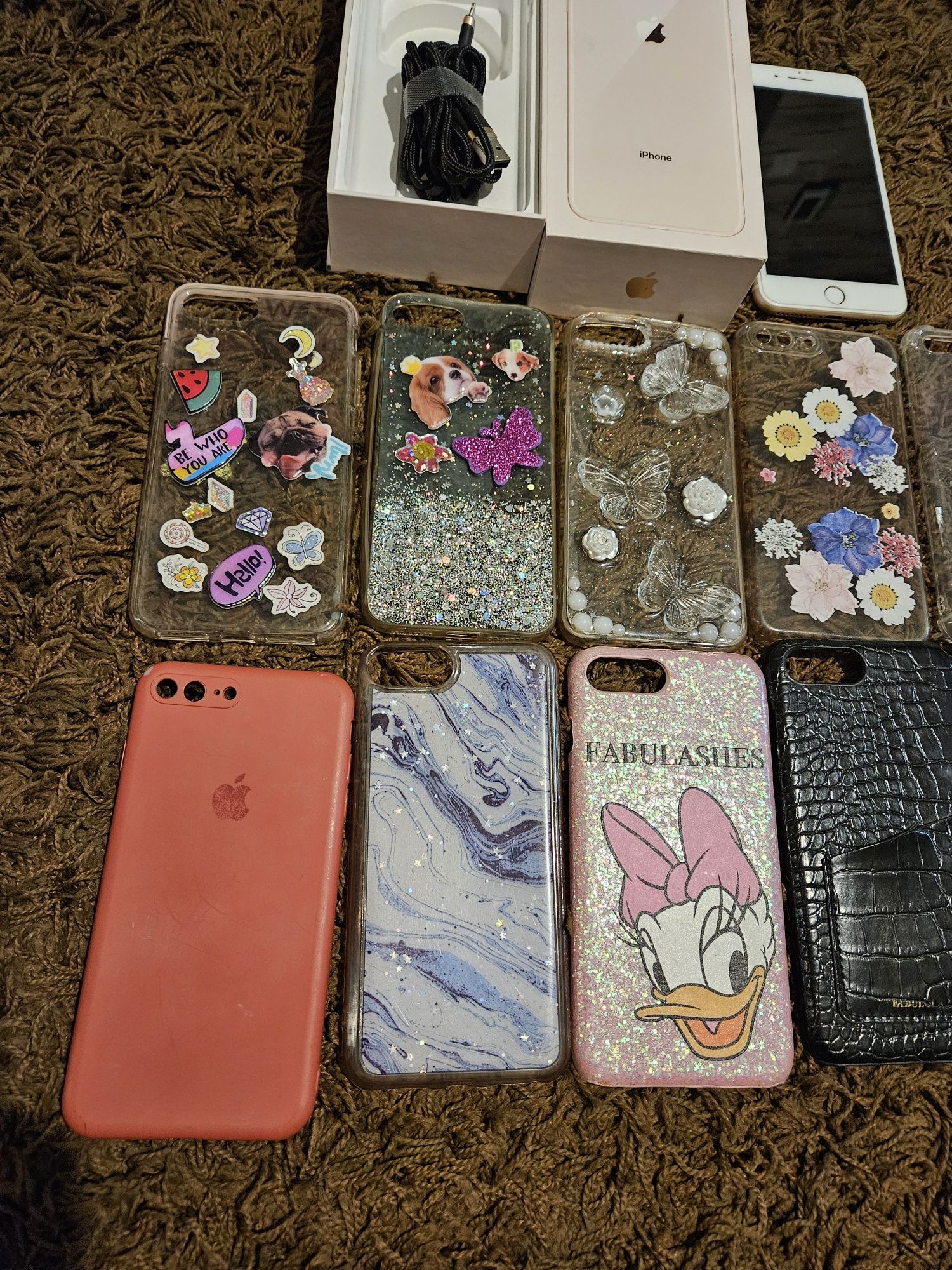 iPhone 8 plus różowy