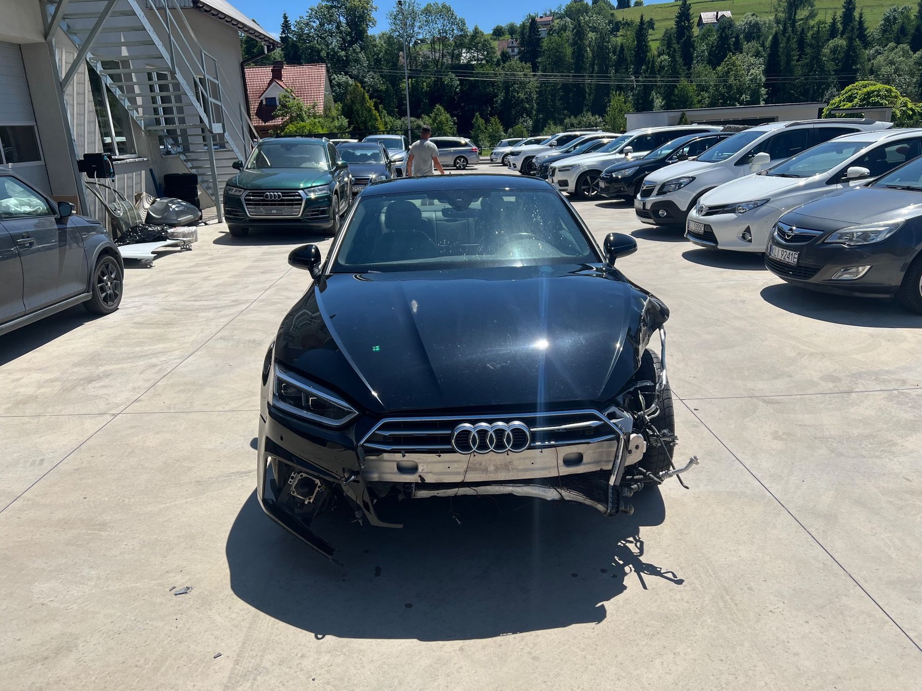 Audi A5 Quattro,S-line, skóra, masaże, navi, czujniki, virtual, bogata wersja!