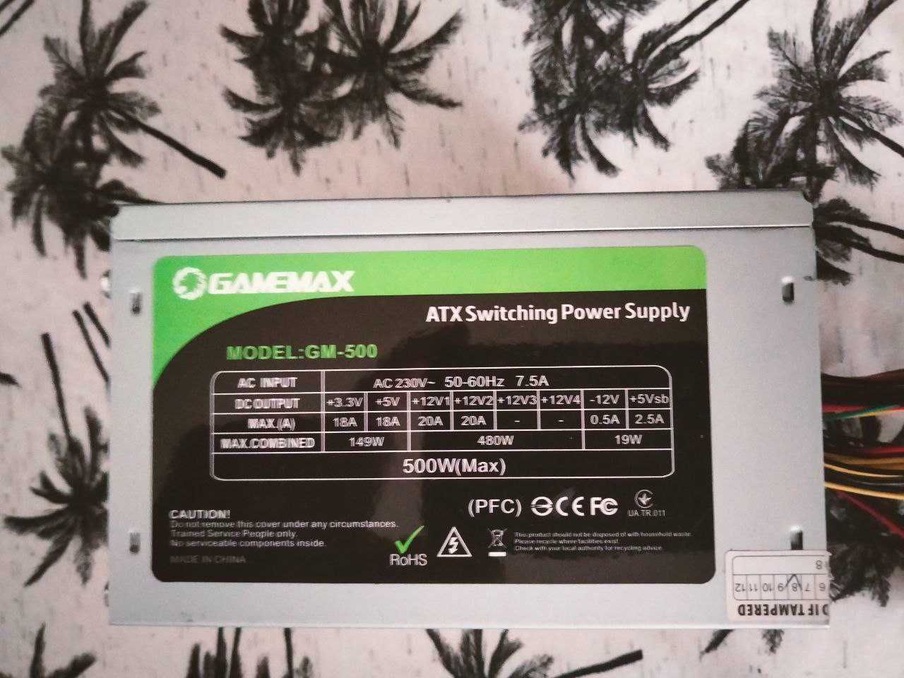 Блок питания GameMax GM500 OEM (GM-500)
