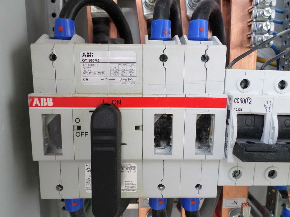 OT 160M3 rozłącznik izolacyjny ABB 160A