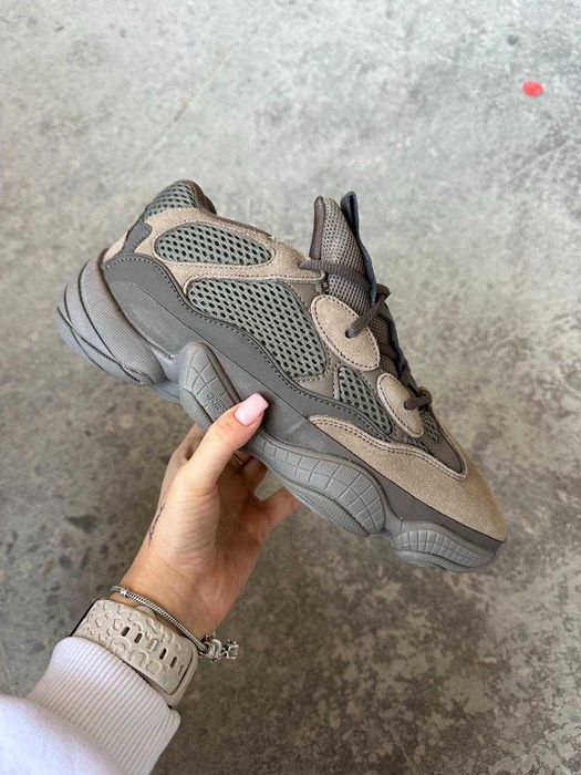 Мужские кроссовки Adidas Yeezy Boost 500 "Brown" Размеры 41-45