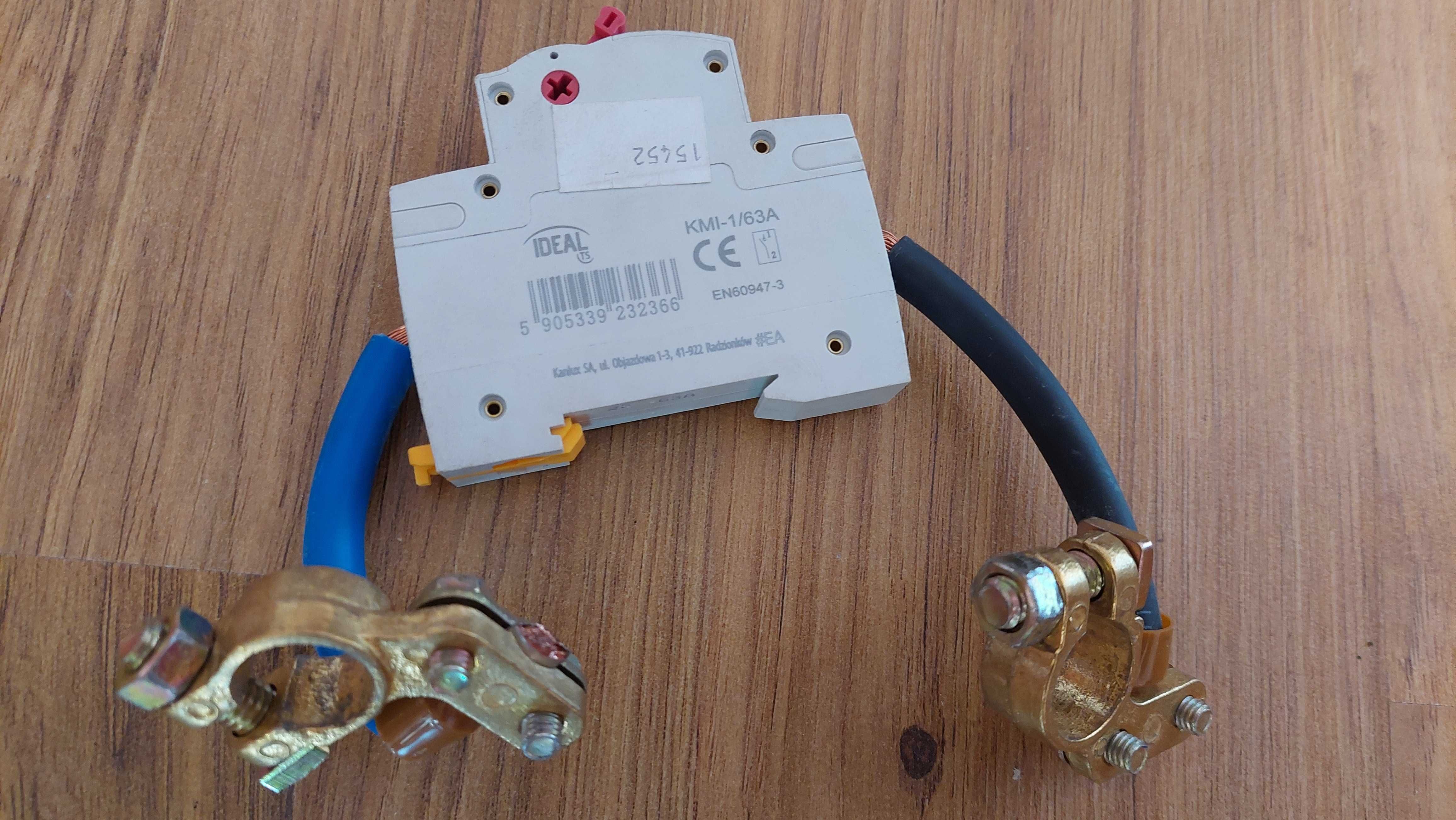 Rozłącznik modułowy izolacyjny 63A 1P KMI-1/63A IDEAL + klemy