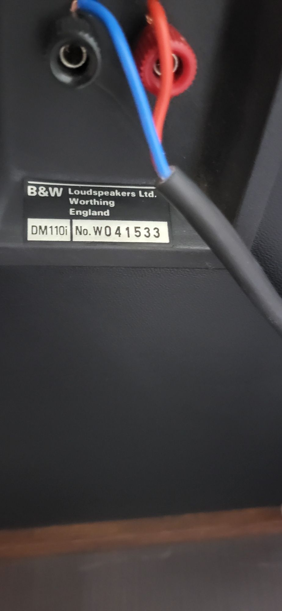 B&W DM110i w bardzo dobrym stanie