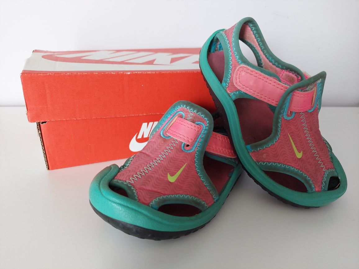 Buty sandałki Nike sunray Protect różowe rozmiar 22