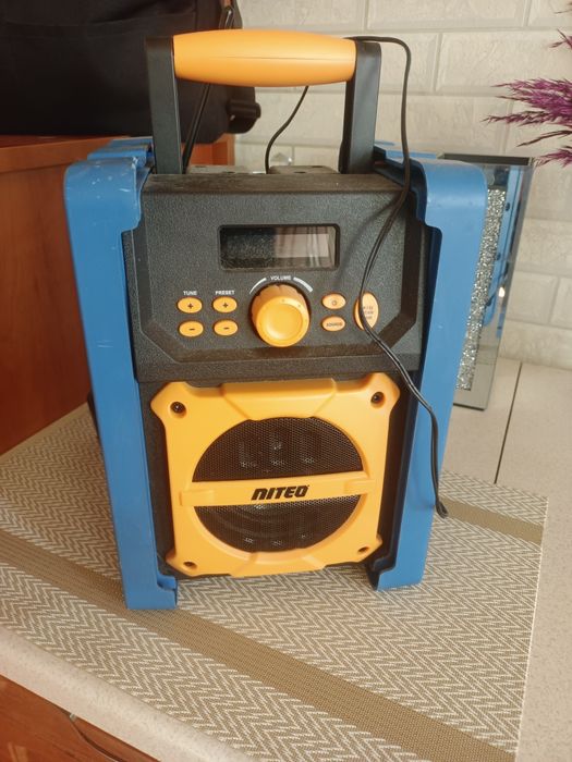 Radio budowlane warsztatowe tydzień używane