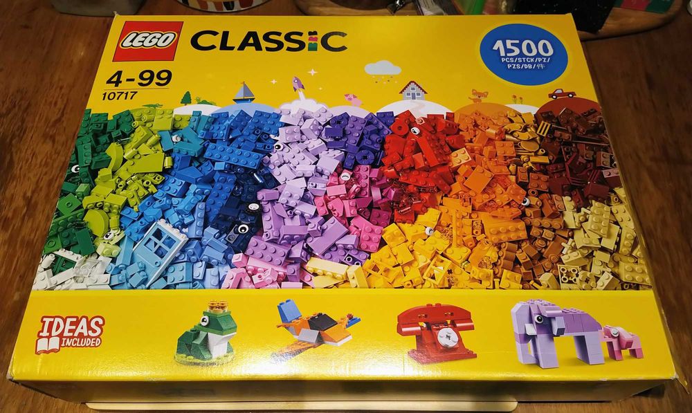 LEGO CLASSIC 10717, 1500 sztuk, 4-99