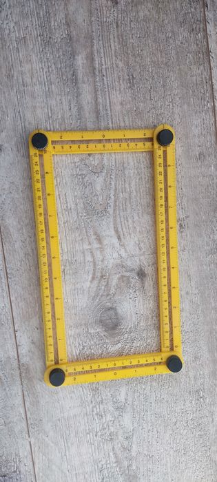 Templater, kątownik nastawny do przenoszenia wymiarów, miarka, linijka