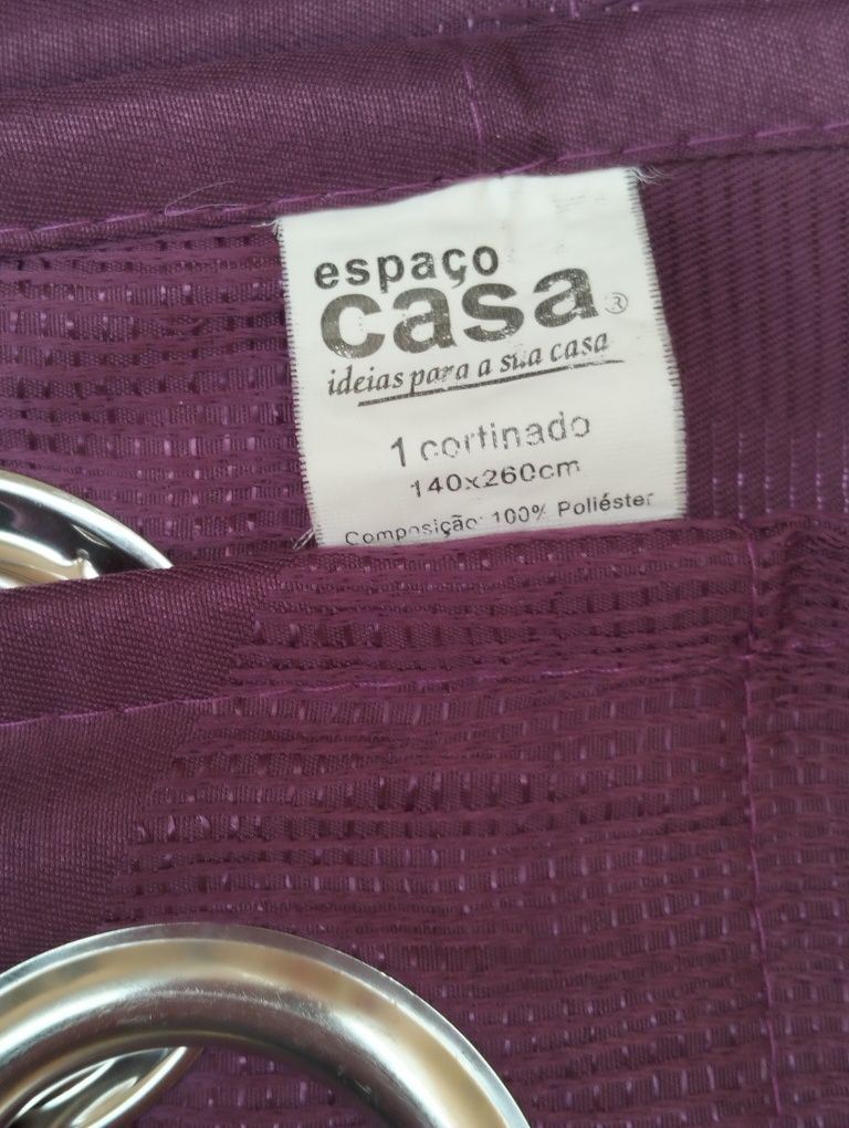 Cortinados como novos