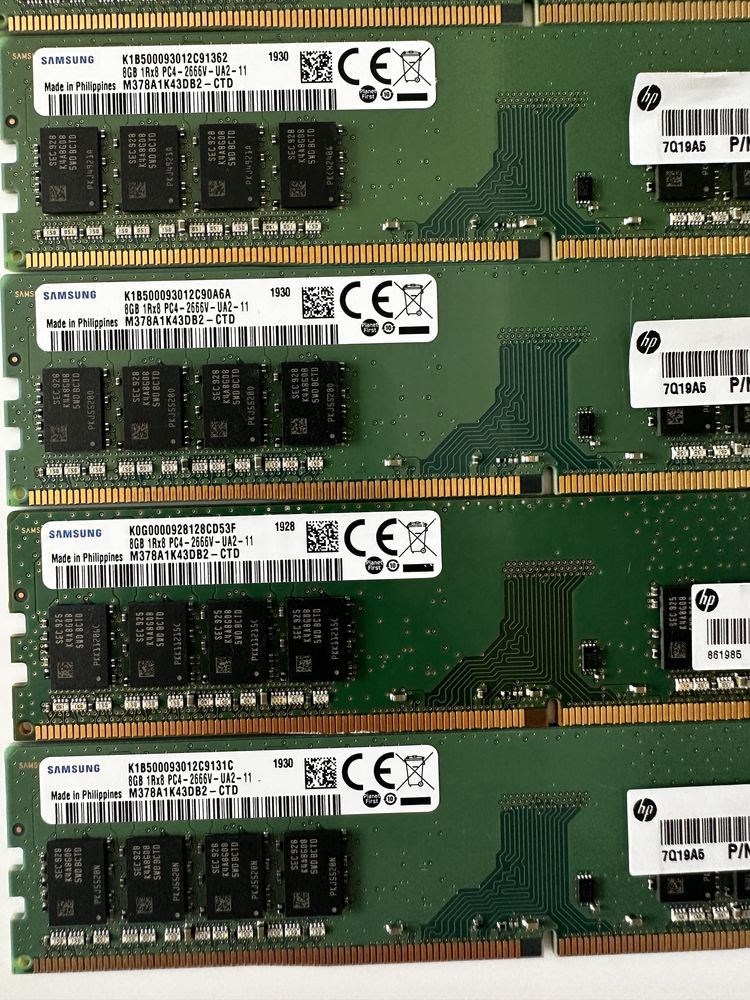 Оперативная память 8gb DDR4 pc4-2666 для пк (pc)