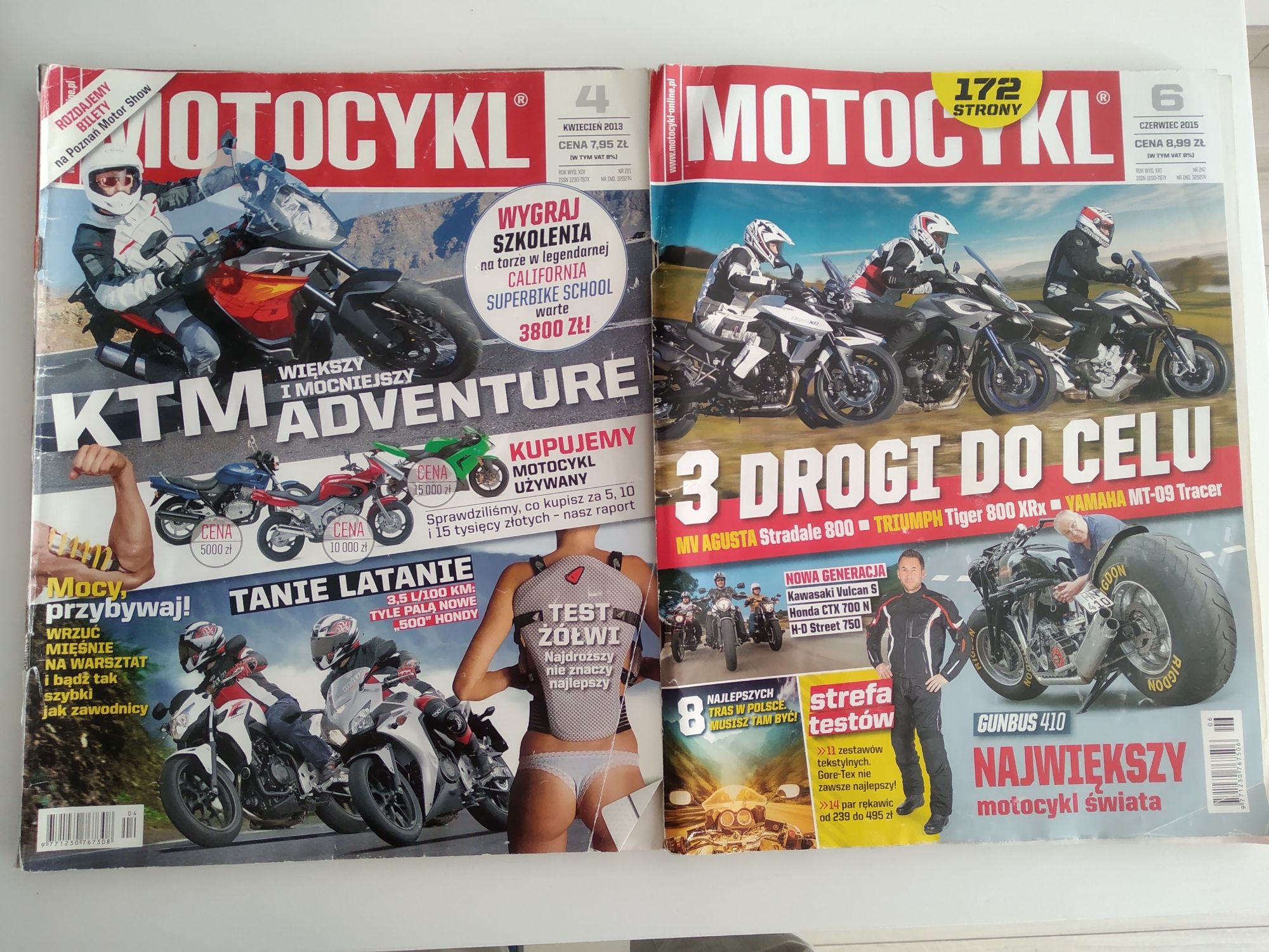 Motocykl 4/2013 i 6/2015