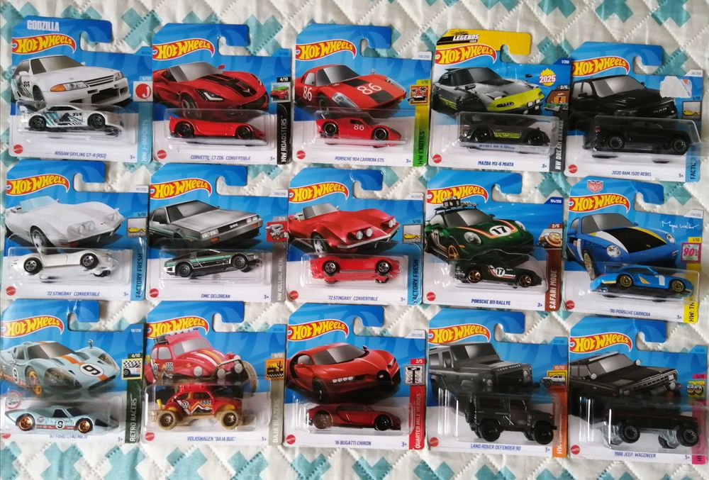 Hot wheels novos
