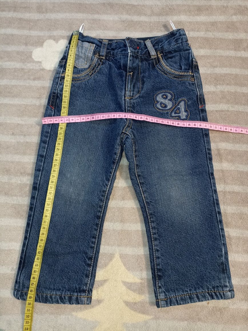 Велюровий костюм, джинси на флісі, р.86-92, Кофта