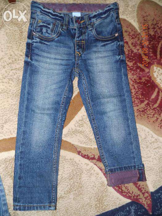 3 x spodnie jeansy w tym NOWE,r.104 C&A PALOMINO,slim rurki modne