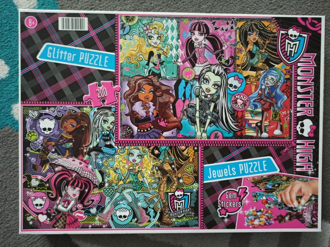 Zestaw puzzli Monster High