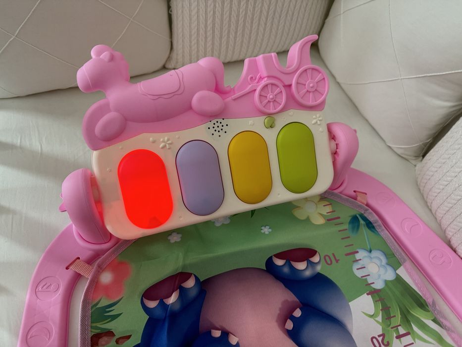 Дитячий килимок з піаніно музикальний розвиваючий