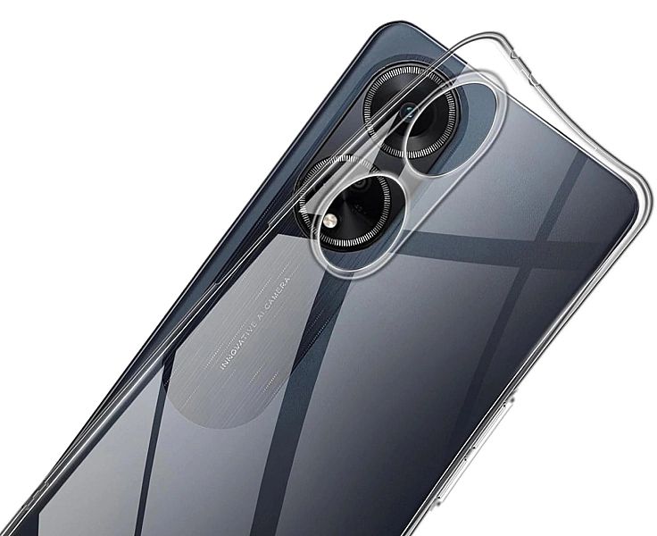 Etui Clear Case 2mm Transparentne do Oppo A98/5G