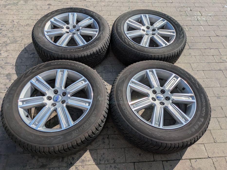Koła na felgach aluminiowych Volvo XC60 XC70  5x108 ET55  18"