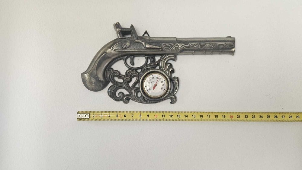 Termometro revolver para pendurar na parede