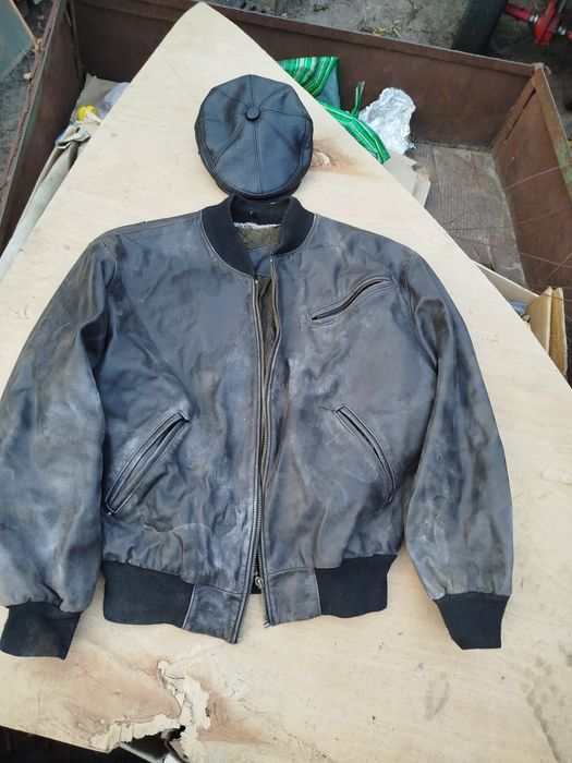 Шкіряна куртка вживана