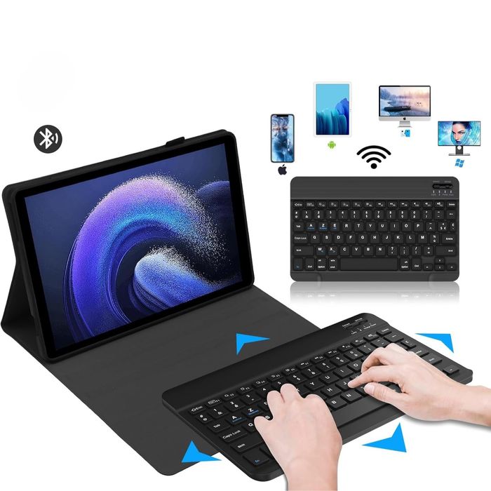 Etui z Klawiaturą Bluetooth do Xiaomi Pad 6/6 Pro 2023, 11" AZERTY