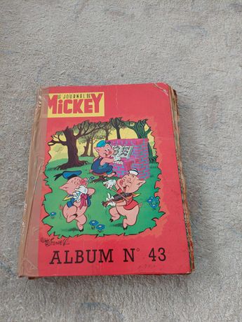 Álbum de Banda Desenhada em Francês - Mickey