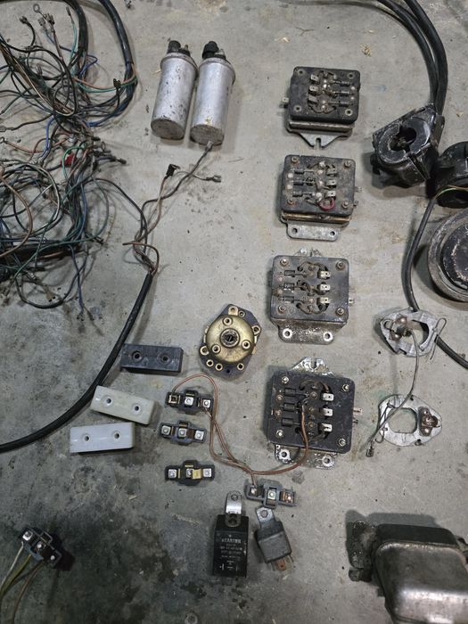 Instalacja elektryczna mz etz 125/150 regulator, cewka, czujnik stopu