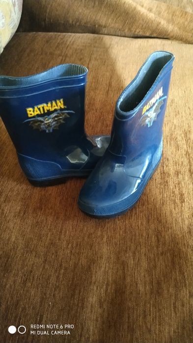 Сапожки резиновые детские Batman