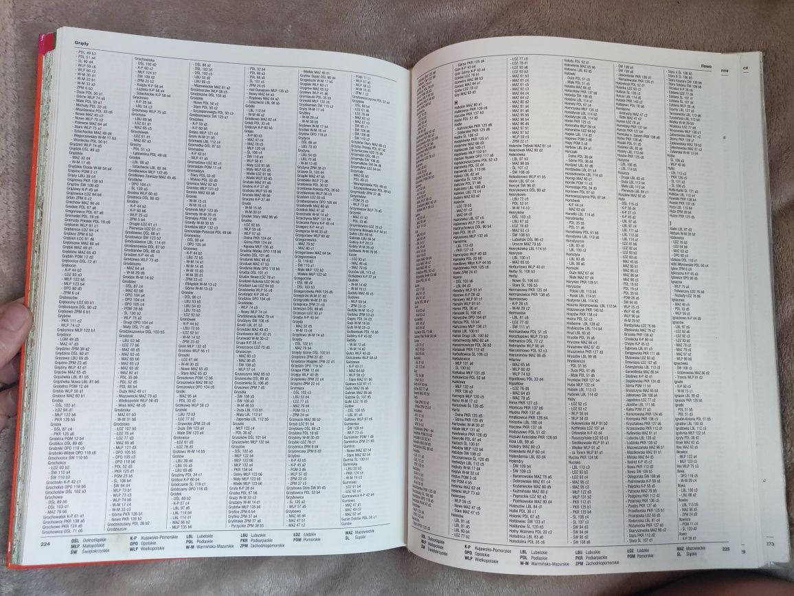 Atlas samochodowy Polska. 2005 rok