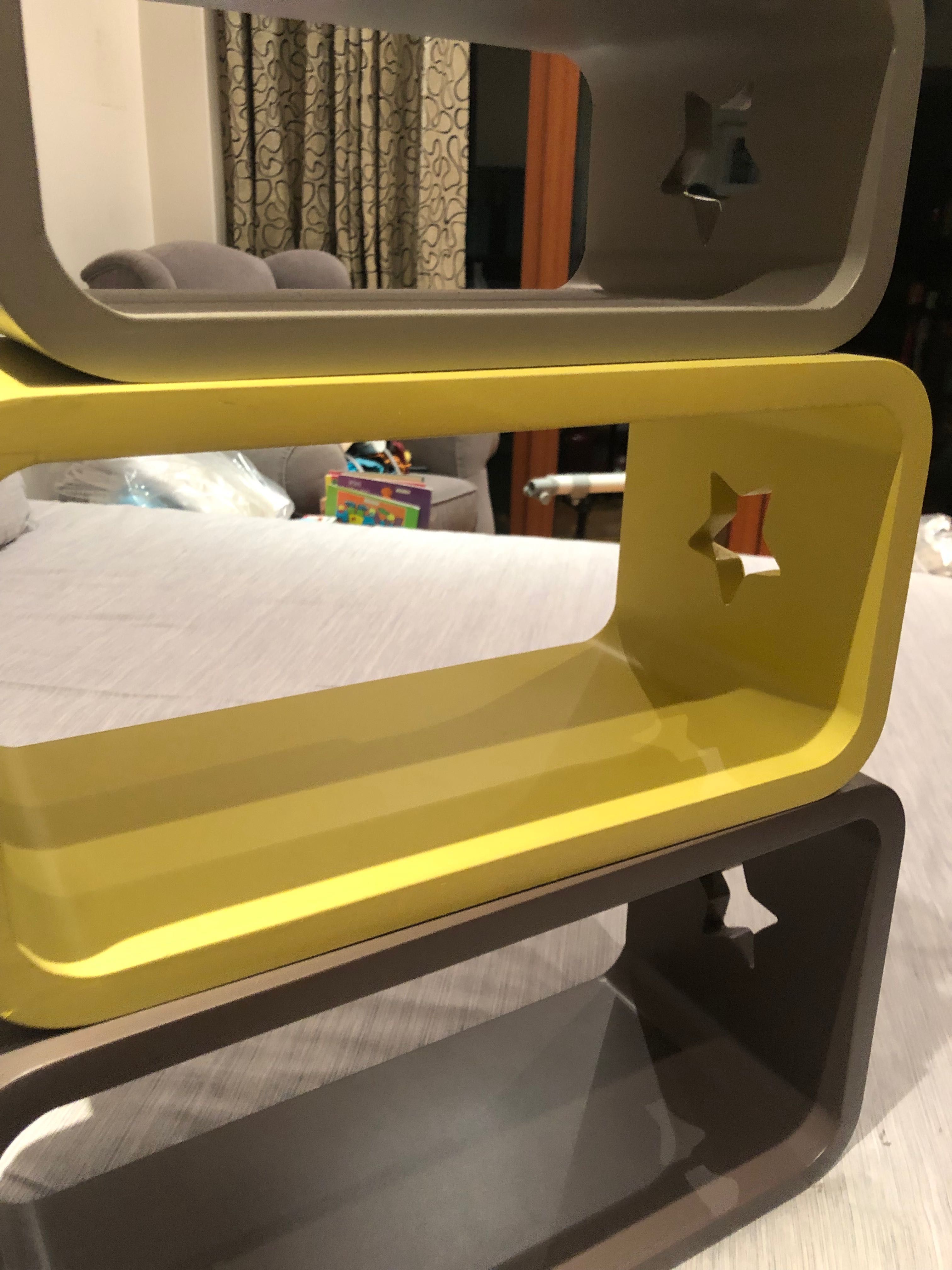 3 Estantes de quarto criança