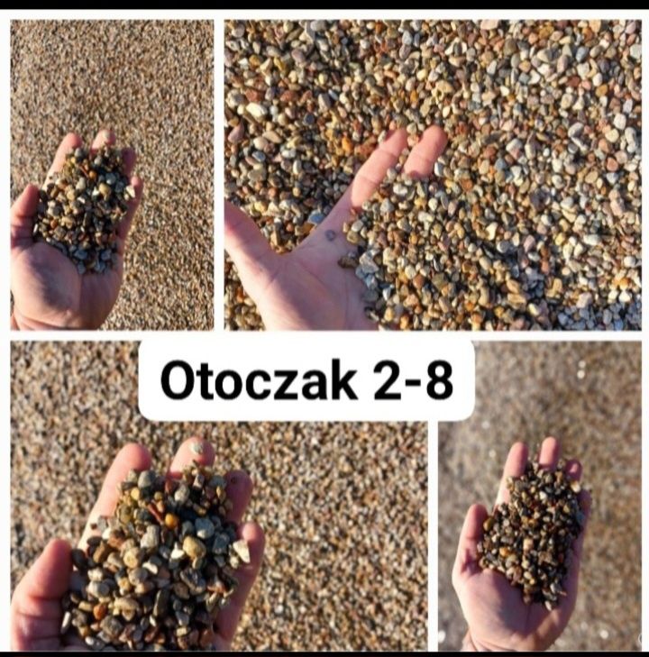 Żwir,piasek,ziemia,otoczaki
