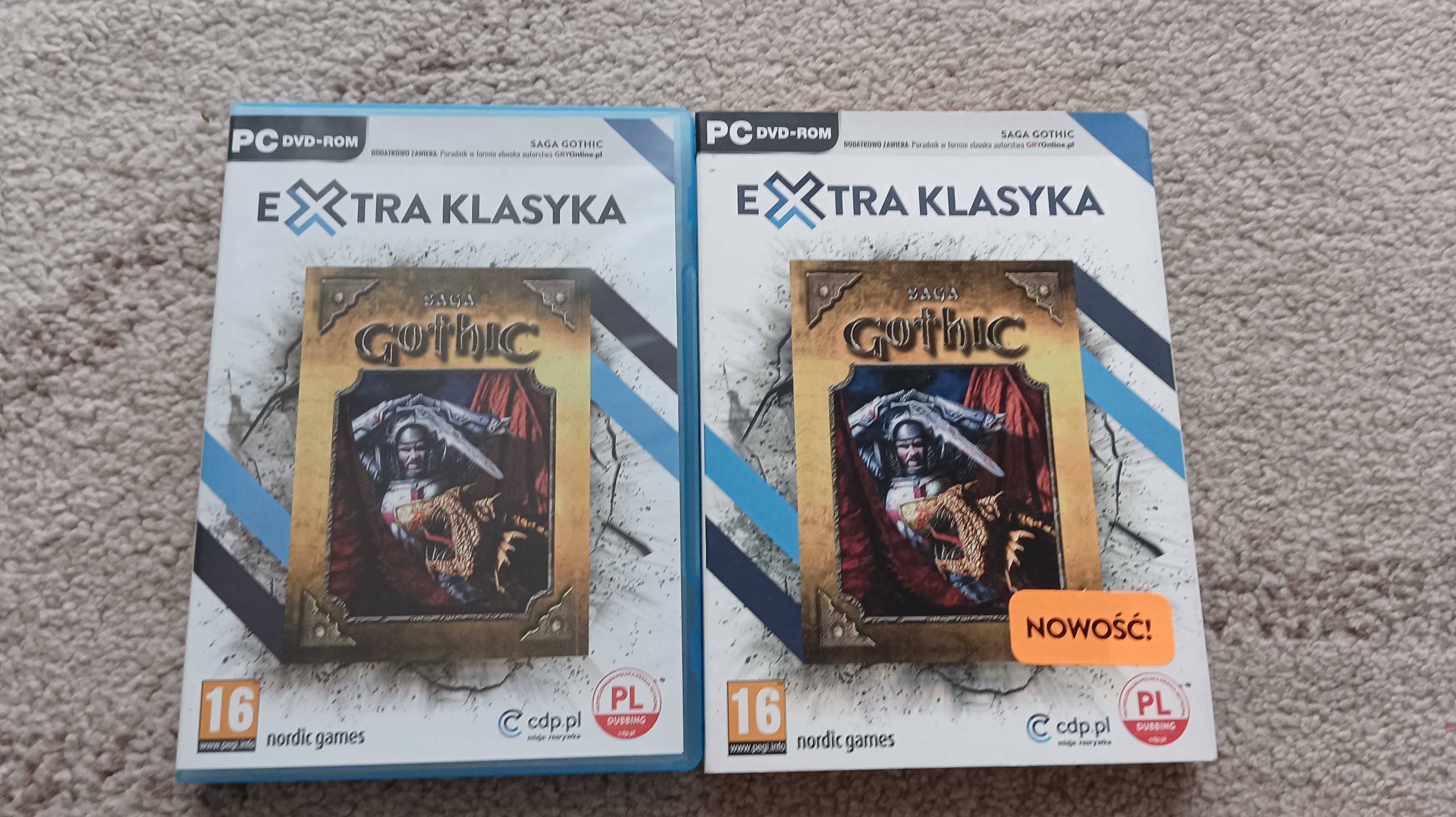 Gra PC Saga Gothic 1-3, Dodatki Noc Kruka oraz Zmierzch Bogów