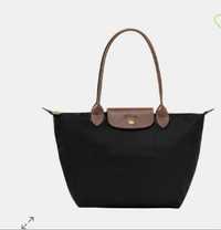 Longchamp Le Pliage czarna torebka r M