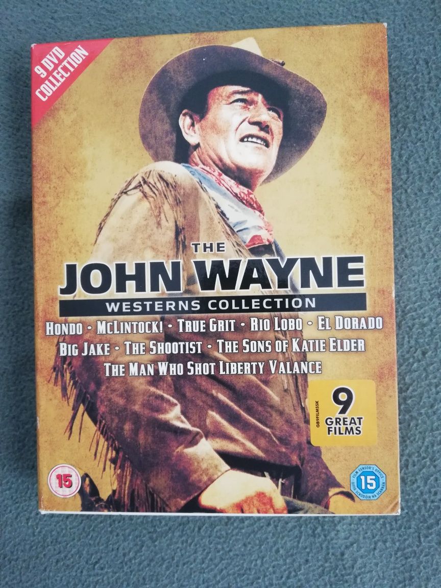 Colecção John Wayne - 9 filmes western em dvd (portes grátis)