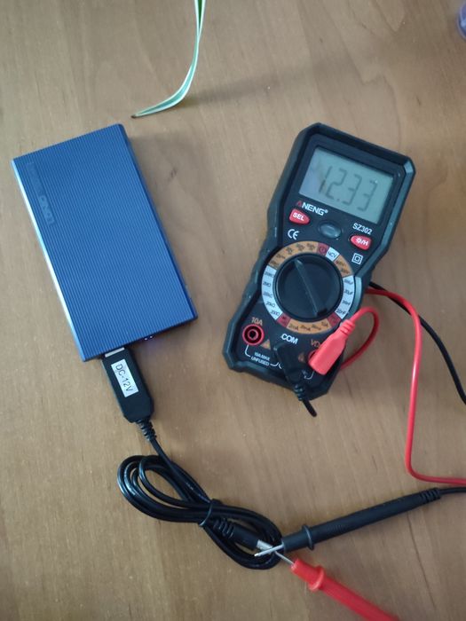 Кабель перетворювач для роутера 5V-12V, 5V-9V від павербанка