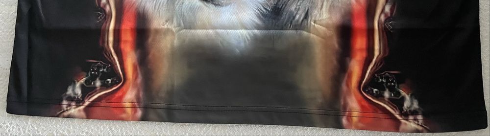 Koszulka 3D „Wilki” XL z krótkim rękawem