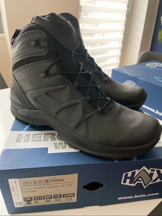 Ботинки Кожа Германия Haix Meindl Lowa Gore Tex Демисезонные 42-43
