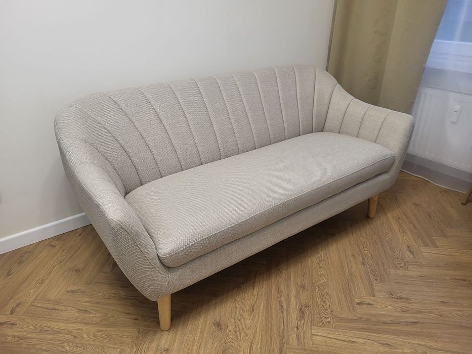 NOWA Kanapa Egedal, 2,5 miejscowa w kolorze beżowym, tapicerowana, Cen