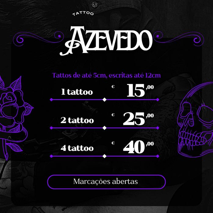Tatuagens em casa ou domicílio