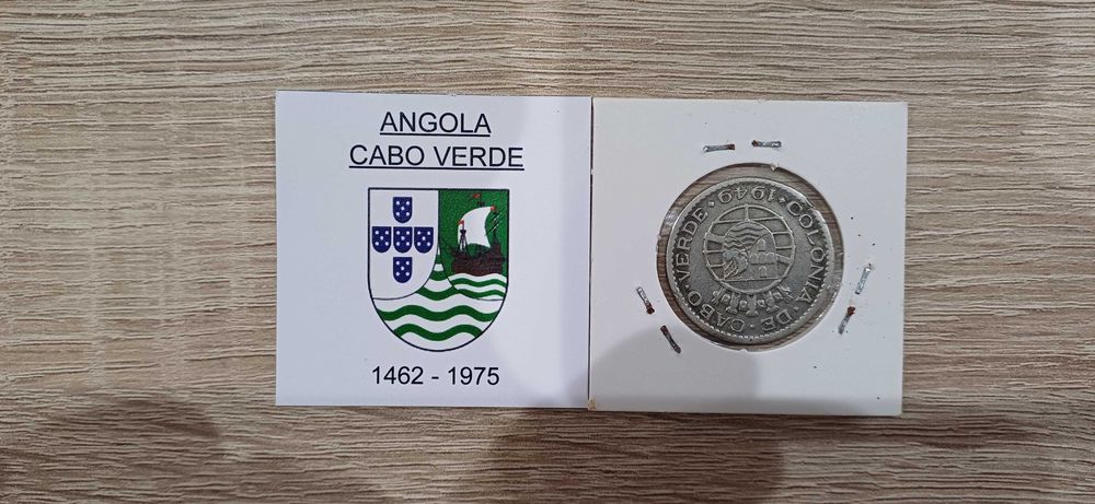 Cabo Verde - 1 Escudos 1949