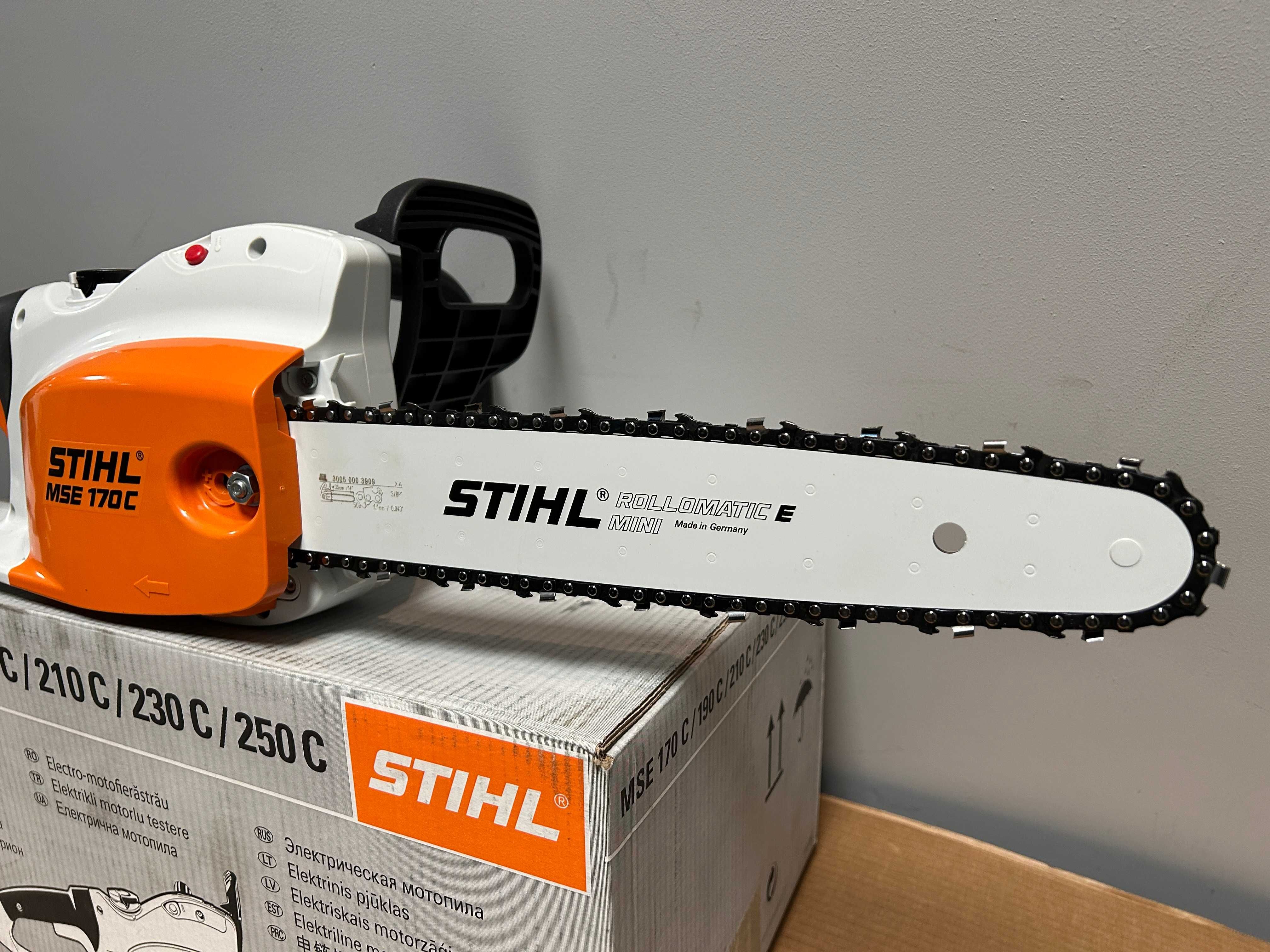 stihl mse 170c Lekka pilarka elektryczna o mocy 2,3 KM  PIŁA