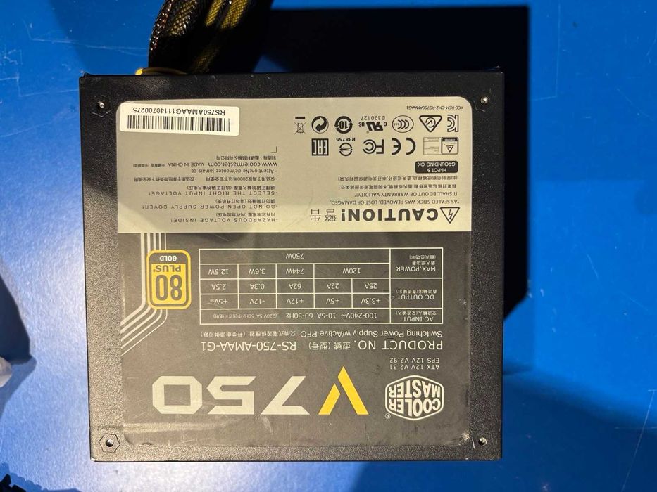 ATX 750W CoolerMaster Gold