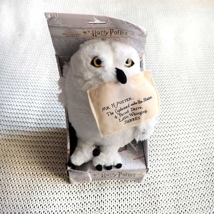 Нова м'яка іграшка, сова гедвиг, hedwig , harry potter, гаррі поттер