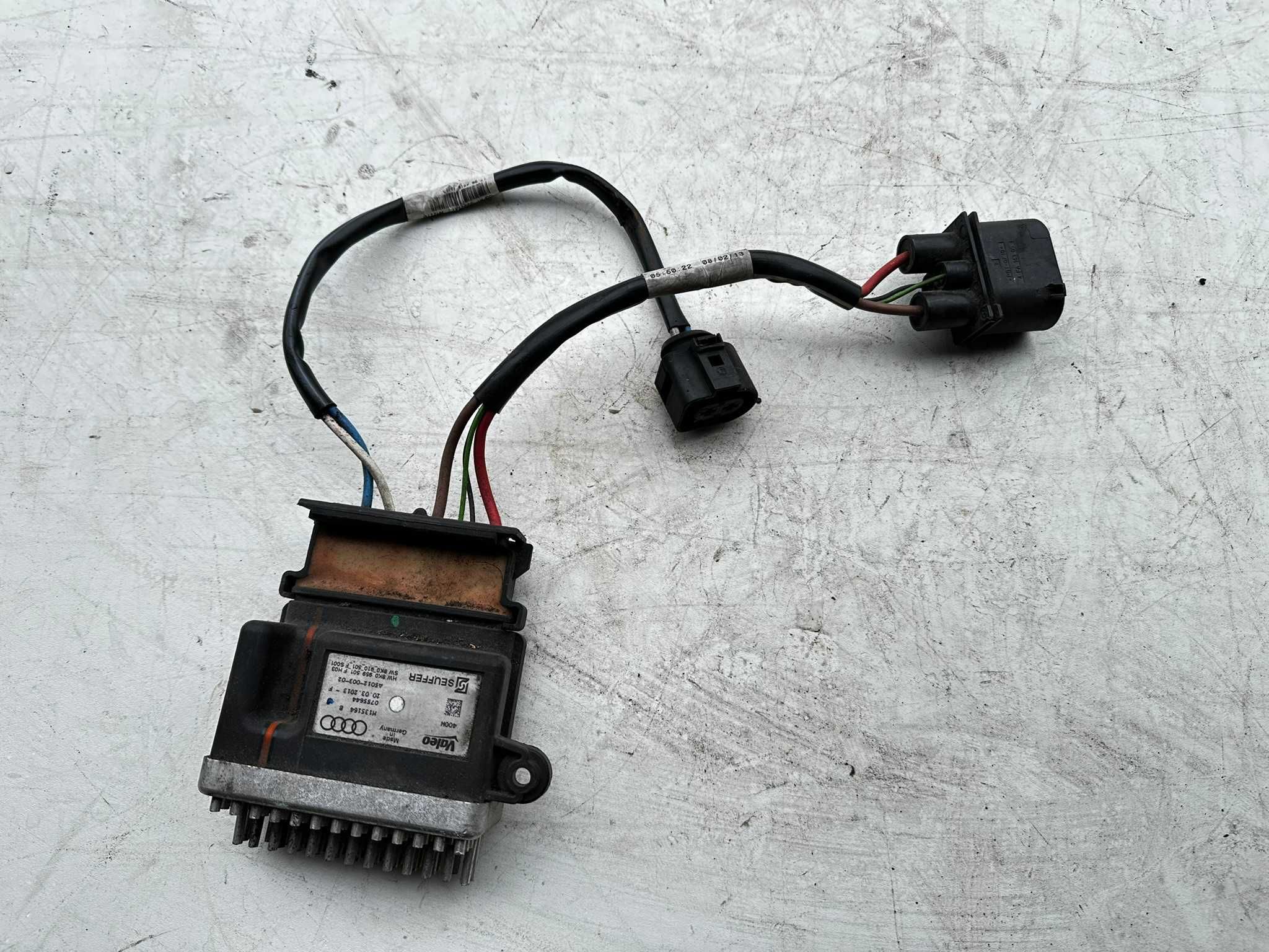 Moduł sterownik wentylator Audi A4 B8, A5, A6