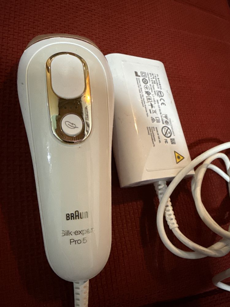 Maquina depilacao a laser braun pro 5