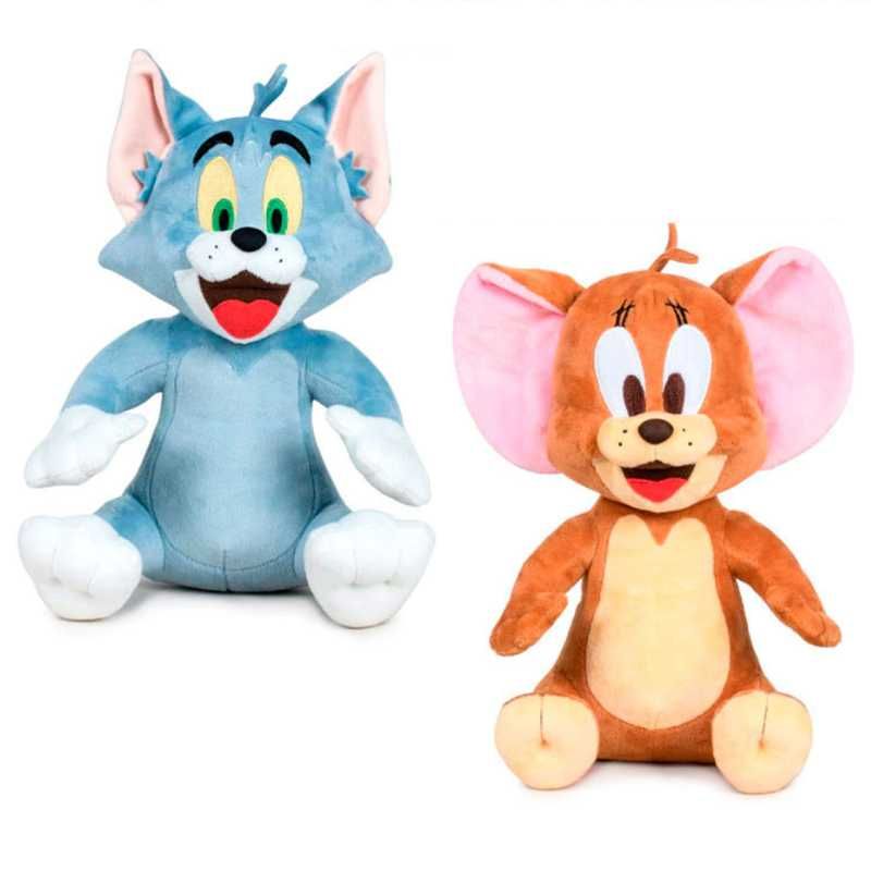 Pack 2 Peluches - TOM & JERRY - 30 Cms