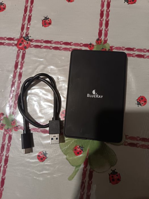 Caixa Externa para Disco Rigido 2.5 Sata Usb C  cor preta